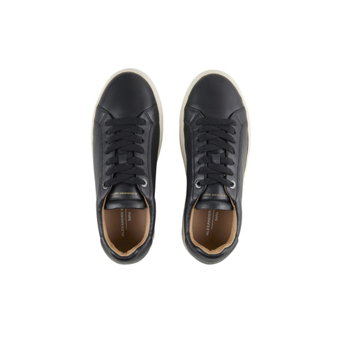 Sneakers Uomo Soho, con tomaia in pelle monocolore, con lacci frontali